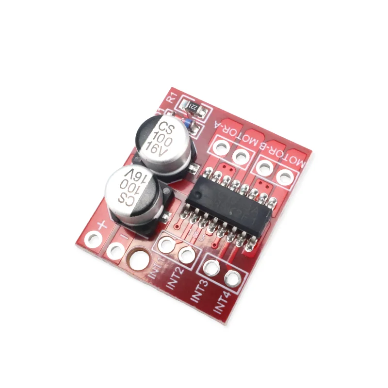 100% Brand New 8pcs Mini L298N Motor Driver Module Dual Channel DC Motor H-Bridge Board PWM Speed Control for Arduino Smart Car