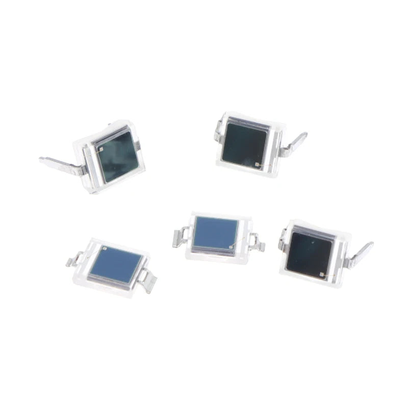 (ZYDD01) 5Pcs Photodiode BPW34S BPW34 Surface Mount/Direct Plug-in SMD-2/DIP-2 Silicon PIN Photodiode Infrared Receiver Tube