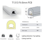 WS2812B WS2815 Neon Silica Gel Tube IP67 Waterproof Outdoor For WS2811 WS2813 SK6812 5050 Addressable RGB LED Strip