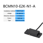E2K-F Capacitive Proximity Switch Sensor 10mm Sensing Range NPN PNP 12-24V DC Square Capacitive Sensor