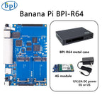 RoRuSBanana PI BPI-R64 Set MT7615 Module MediaTek MT7622 8G eMMC flash 1G DDR3 Support POE 4G Module Raspberry Orange Pi