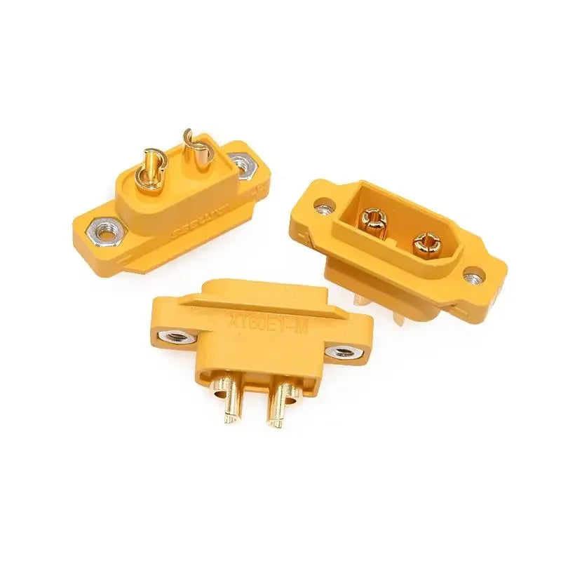 XT60 Model Aircraft Power Battery Plug XT60E-M / XT60E-F / XT60H-F Can Be Fixed With Nut Extension Cord