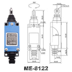 ME 8104 8108 8111 8122 9101 CNC Micro Momentary Limit Switch 5A/220V Rotary Roller Lever Sealed Industrial Machine Limit Switch