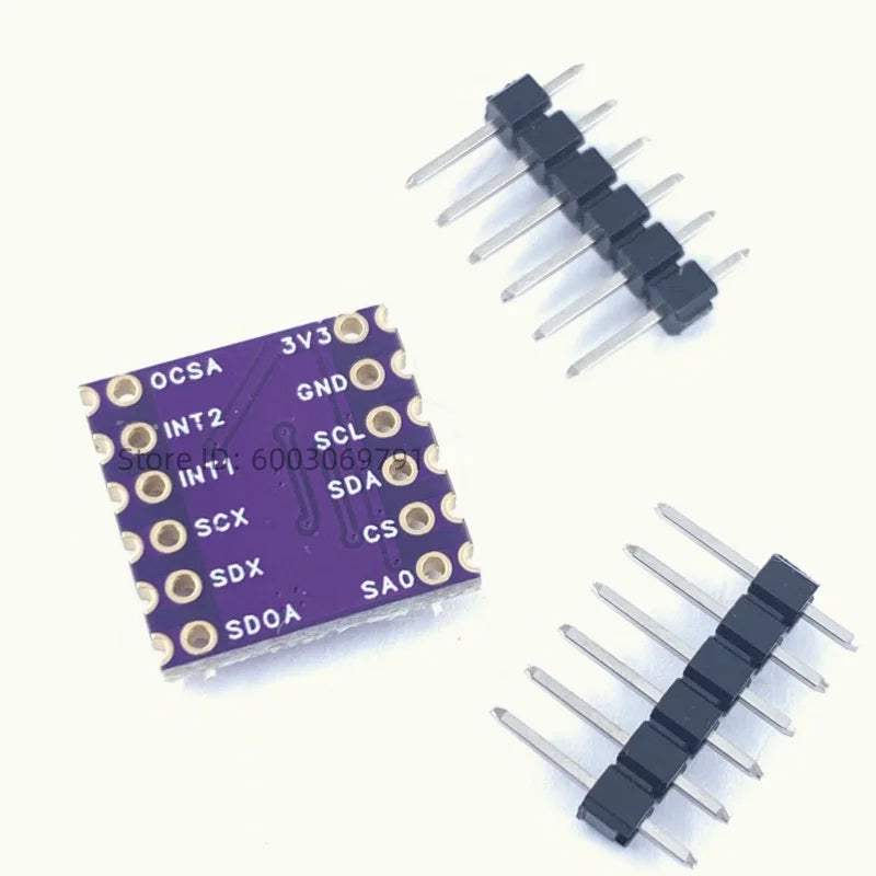 LSM6DSV module 6-axis inertial sensor accelerometer gyroscope module, suitable for motion tracking and Smol SlimeVR