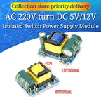 AC-DC 5V 700mA 12V 300mA 3.5W Isolated Switch Power Supply Module Buck Converter Step Down Module 220V turn 5V/12V