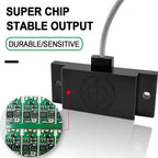 AUCHTEL Square Capacitive Proximity Switch Sensor E2K-F10MC1 Level Non-metallic Detection Sensor Three-wire NPN PNP