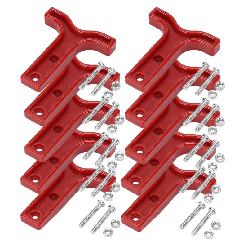 For Anderson Plug Pull Handle Caravan Solar Battery Quick Disconnect Connector Safe Release T Handle Red Gray Auto Accessories