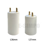 50pcs 25pairs T8 To T5 G13 To G5 Fluorescent 14W 28W CFL Tube Light Sidecap Pin Base Holder Socket Adapter Converter