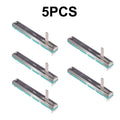 5PCS/Lot Slide Straight Slide Liner Potentiometer Resistor B103 10K Ohm Slide Potentiometer Double Linear 10K Potentiometer