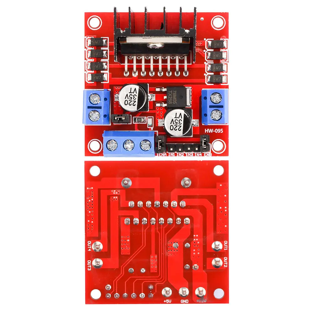 L298N Motor Driver Controller Board Module Stepper Motor DC Dual H-Bridge for Arduino Smart Car Power R3 Mega2560