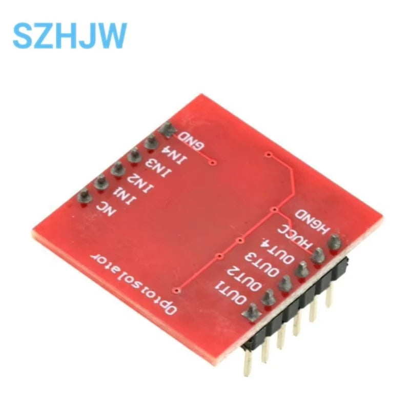 1-10PCS TLP281-4 4-Channel Optocoupler Isolation Module High/Low Level Input for Arduino, Raspberry Pi, Industrial Control