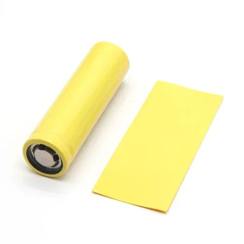 18650/21700/26650 Lipo Battery Wrap 20/50/100/300pcs PVC Heat Shrink Tube Precut Insulated Film Cover Lipo Battery Sleeve Casing