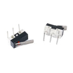 10Pcs Mini Micro Limit Switch NO NC 3 Pins PCB Terminals SPDT 1A 125V Roller Arc Lever Snap Action Push Microswitches