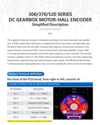 JGB37-520 Hall Encoder DC Geared Motor, 6V/12V, Reversible, High Torque 21KG.CM, All-metal Geared DC Motor With Hall Encoder.