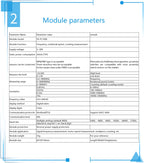 Digital Frequency Counter Tachometer Module, High Precision RPM Speed Meter, Encoder Sensor Input, RS485 Modbus