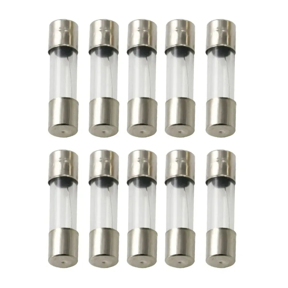 10Pcs/100Pcs 5*20mm 6*30mm Fast Blow Glass Tube Fuses 5x20 6x30 250V 0.1 0.5 1 2 3 3.15 4 5 6 7 8 10 12 15 20 25 30A AMP Fuse