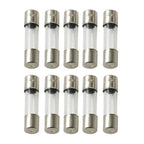 10Pcs/100Pcs 5*20mm 6*30mm Fast Blow Glass Tube Fuses 5x20 6x30 250V 0.1 0.5 1 2 3 3.15 4 5 6 7 8 10 12 15 20 25 30A AMP Fuse