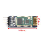 HC-05 HC-06 Master-Slave 6Pin/4Pin Anti-reverse,Integrated Bluetooth Serial Pass-Through Module,Wireless Serial For Arduino