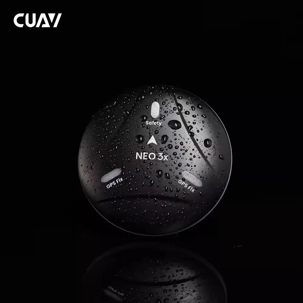 CUAV CUAV New NEO 3X GPS Module U-BLOX M9N GNSS DroneCAN RM3100 Compass IP66 Waterproof For PX4 ArduPilot UAV Controller