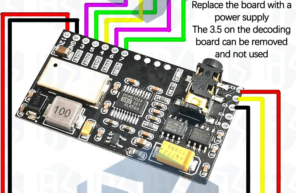 Interface I2S PCM5102A DAC Decoder GY-PCM5102 I2S Player Module For Raspberry Pi PHAT Format Board Digital PCM5102 Audio Board