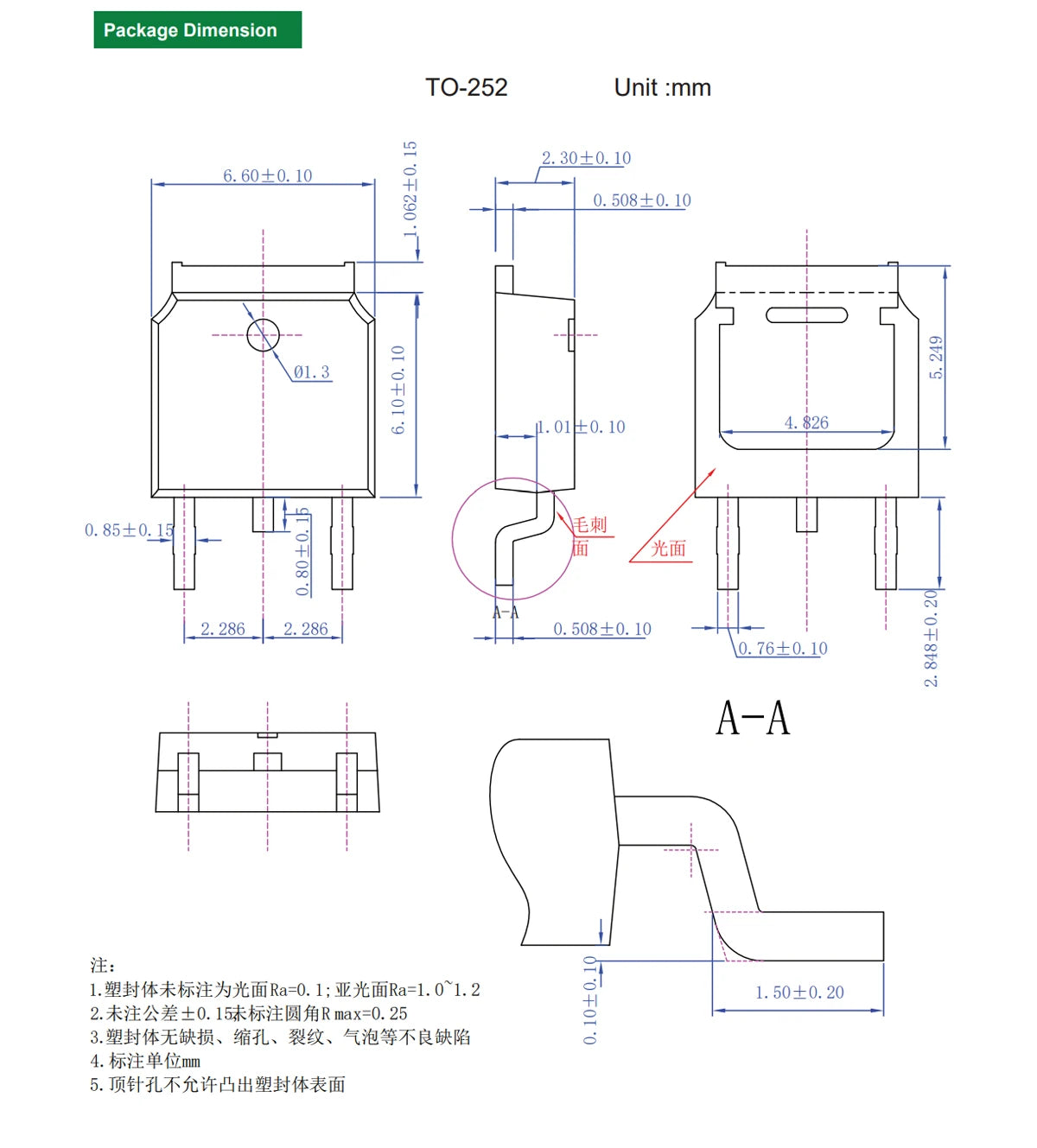 Original CMOS MOSFET CMD1402, CMD3080M, CMD3090L N-Channel TO-252
