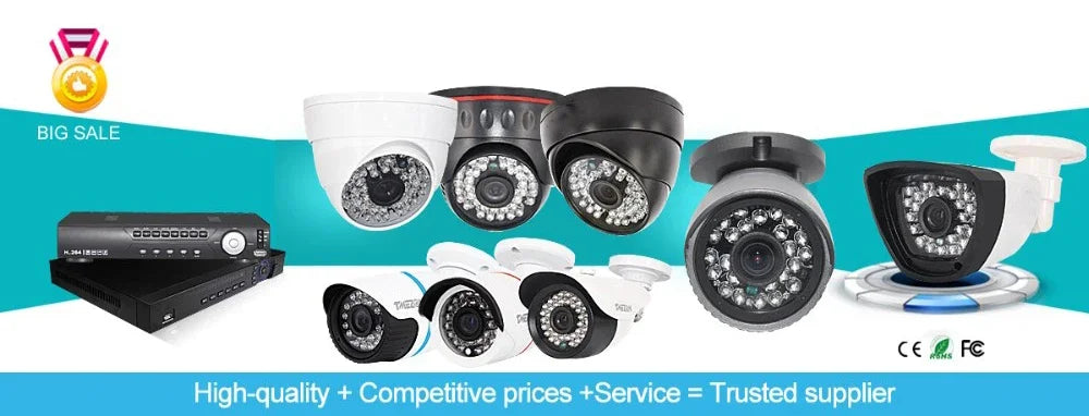 All Copper HD Video+Power Cable - BNC+DC 2in1 AHD CCTV, 5m-50m Lengths, Premium Aluminum Foil Shielding, Finished Extension Wire