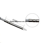 2pcs X SMD Thread Patch Waterproof NTC Thermistor NTC Temperature Sensor Probe Patch Silicone Cable 1K 2K 3K 5K 10K 12K 15K 30K