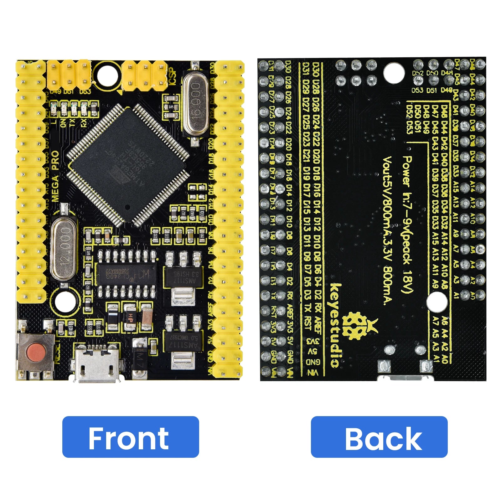 Keyestudio  2560MEGA  WiFi /Plus/ Pro / Development Board+USB Cable Compatible for Arduino MEGA2560  R3 Microcontroller Boards