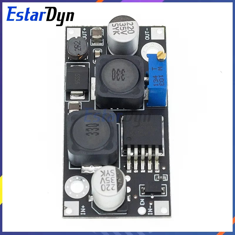 XL6019 (XL6009 upgrade) Automatic step-up step-down Dc-Dc Adjustable Converter Power Supply Module 20W 5-32V to 1.3-35V