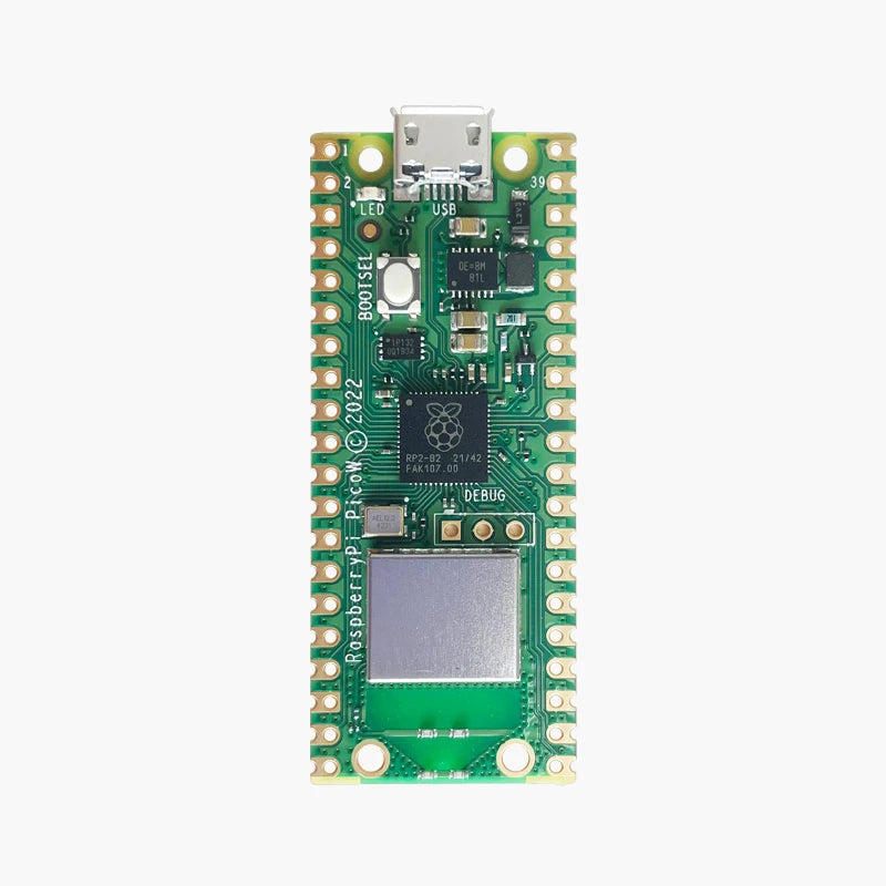 Original Raspberry Pi Pico W with Wireless WiFi Development Board, Pico or Pico H with Pin Header, Support MciroPython/C++