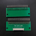 1PC FPC/FFC Adapter Board 0.5mm To 2.54mm Connector Double Row Straight Needle 4/6/8/10/12/14/15/16/18/20/22/24/26/30/34/36 Pin