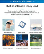Wifi Lora Outdoor Fiberglass Antenna 868/915MHZ CDEBYTE TX915-BLG-26 N-J Connector 3-6dBi Waterproof for Router Modem Aerial