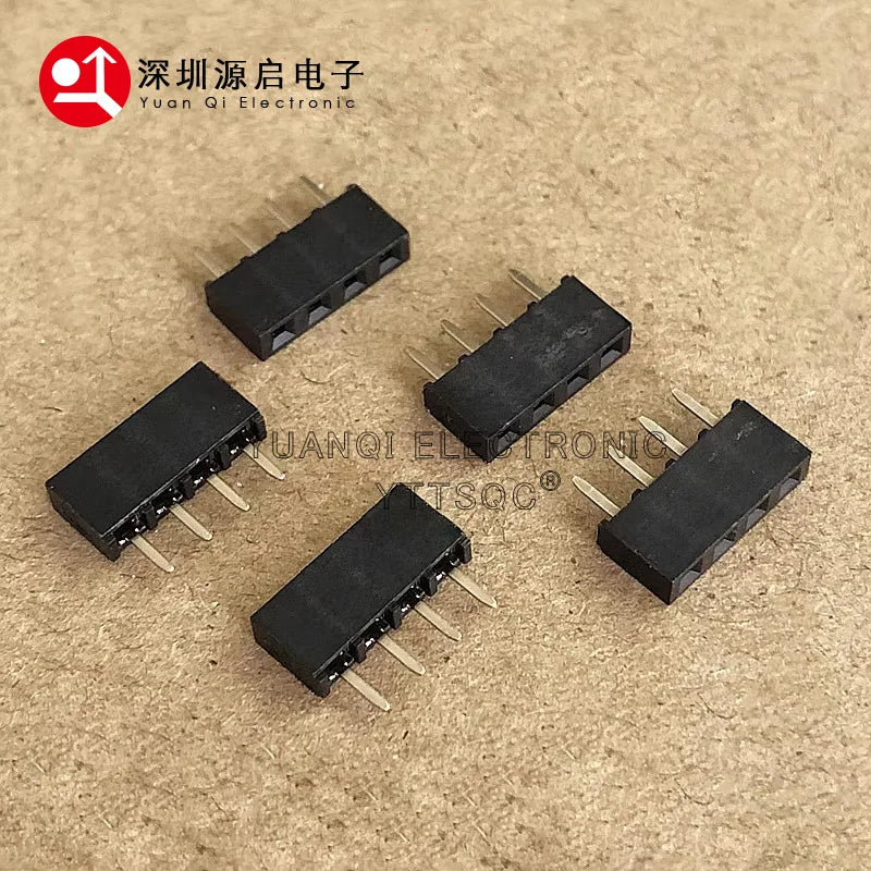 10pairs Male+Female 2.54mm PH5 Single Row Straight 1X2P/5P/6P/10P/15P/40P Short Version Rohs Goldplate PCB Pin Header Connector