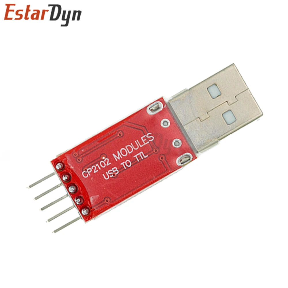 CP2102 chip module, USB to serial port module, adapter, USB to TTL, STC downloader, UART