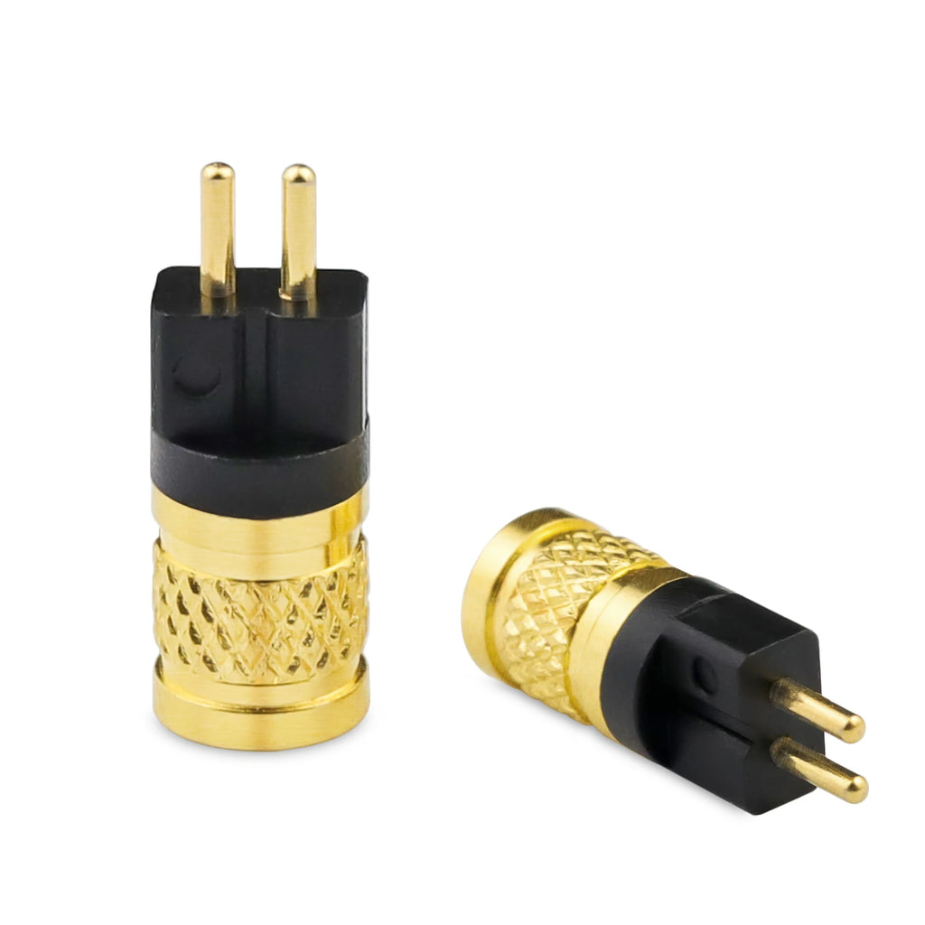 OKCSC Earphone Connecter 0.78MM 2 PIN Male to MMCX Female Adapter for TFZ UE18 JH13/16 W4R UM3X 1964 Earphones Earsets