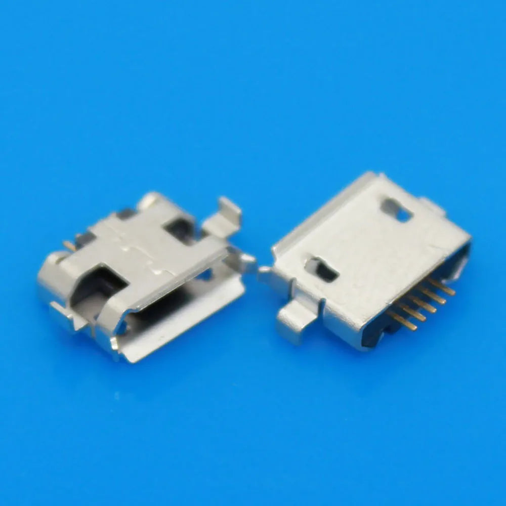 Universal Dropship 15Model Micro USB 5Pin Jack Connector V8 Port Horn Charging Socket for Lenovo Huawei ZTE HTC Etc.