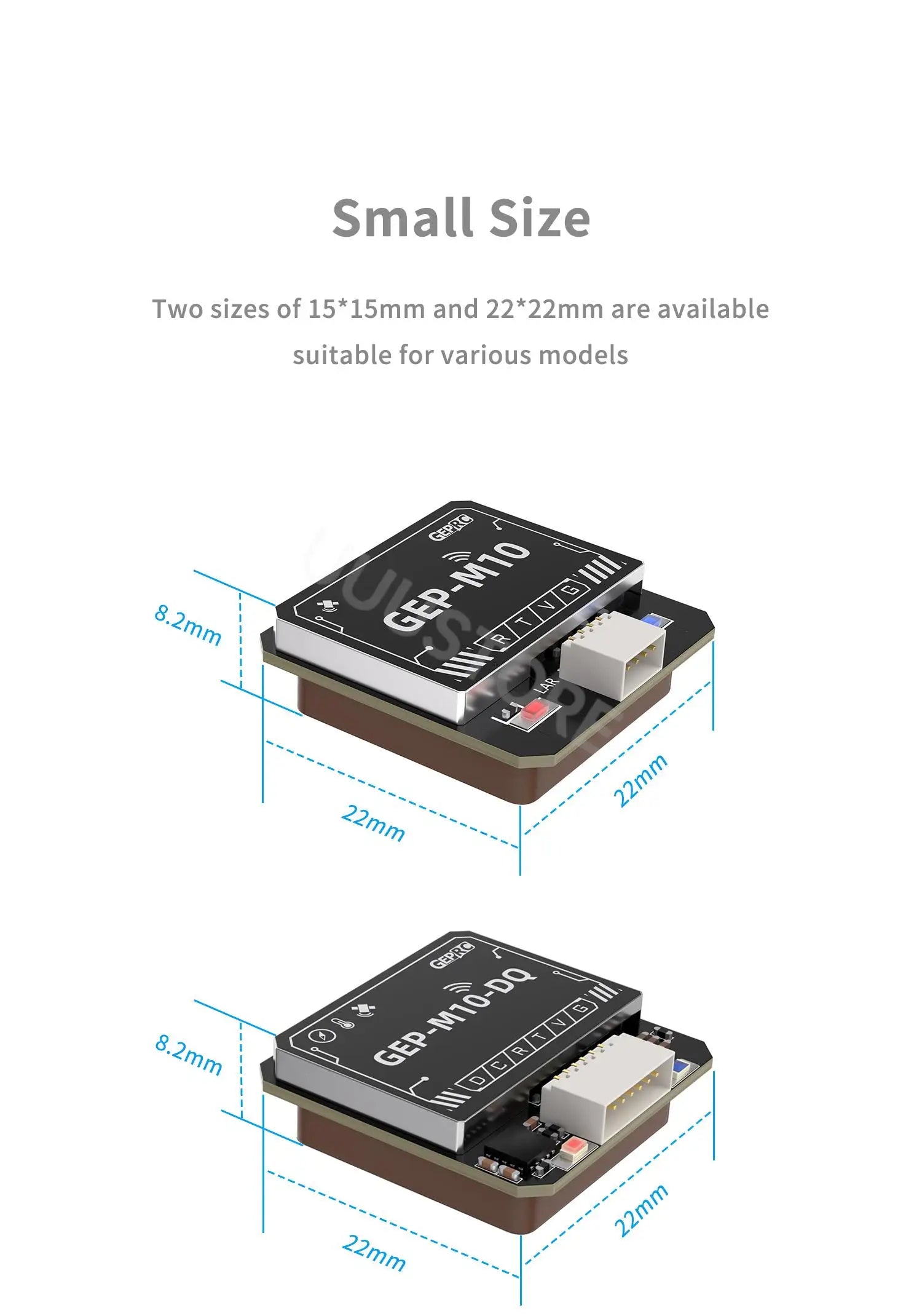 GEPRC GEP-M10 Series GPS Module Integrate SBAS Joint Positioning M10 Chip QMC5883L Magnetometer DPS310 Barometer For FPV Drone