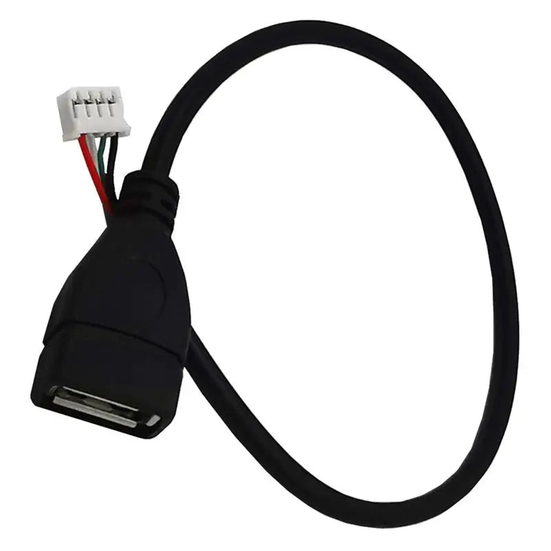 USB 2.0 to PH2.0/XH2.54/mx1.25 Data Cable, 4-Pin PH2.0 Pin to USB 2.0 Connection Cable, Small Motherboard USB Pin