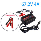 67.2V 4A  Charger Smart Aluminum Case Is Suitable For 16S 60V OLED Dispay Li-ion Lipo Battery OLED Display Fast Charger OHRIJA