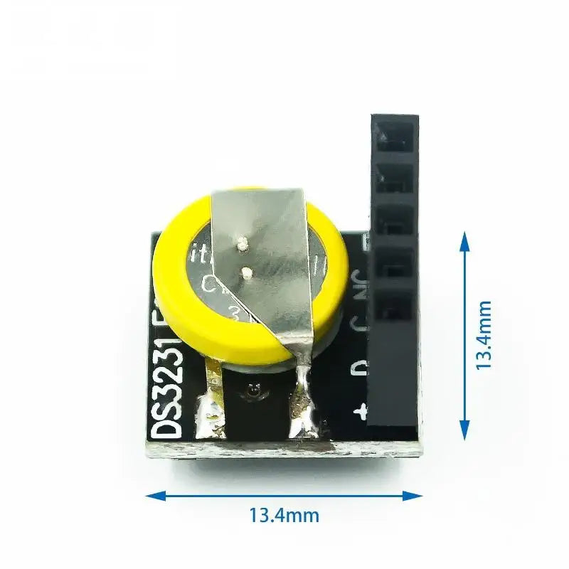 DS3231 High Precision RTC Module - I2C Interface Real Time Clock with AT24C32 EEPROM, 3.3V/5V Compatible for Arduino