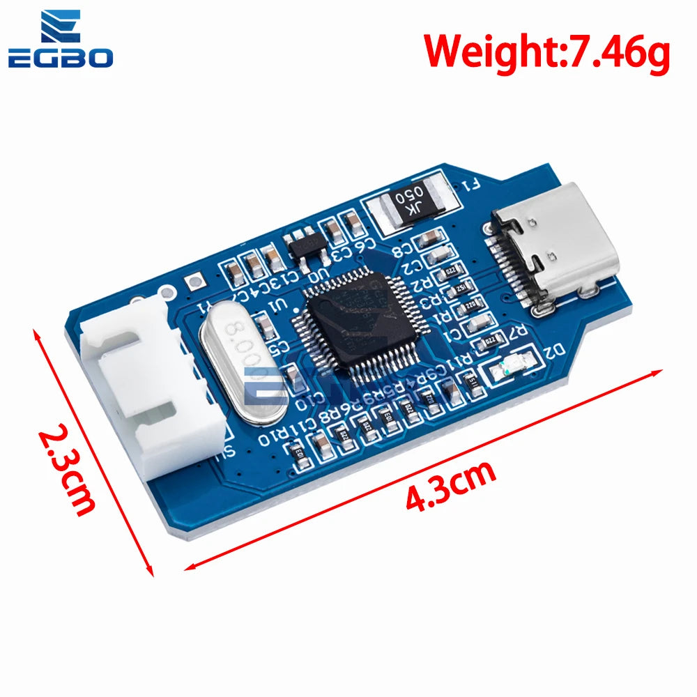 1~10PCS Compatible For j-link OBS ARM simulation debugger SWD programmer STM32 download Jlink generation V8