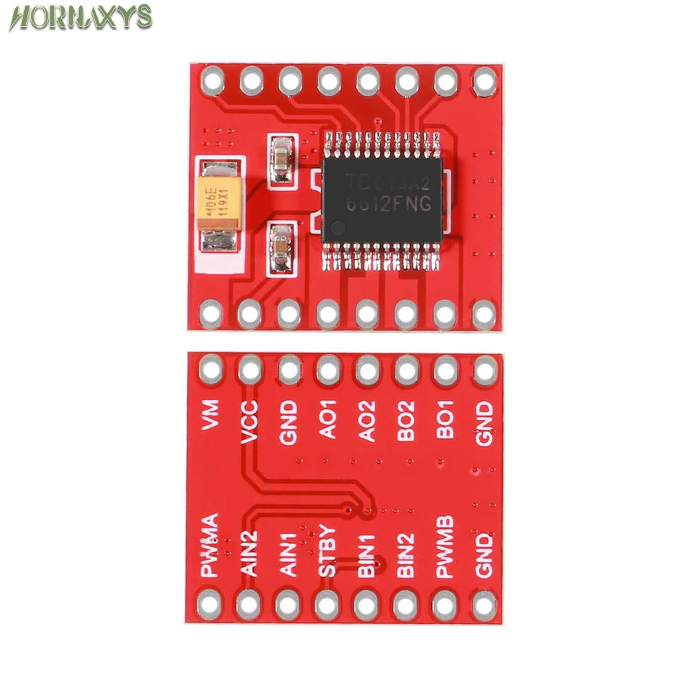 10pcs TB6612 DRV8833 Dual Motor Driver 1A TB6612FNG for Arduino Microcontroller Better than L298N
