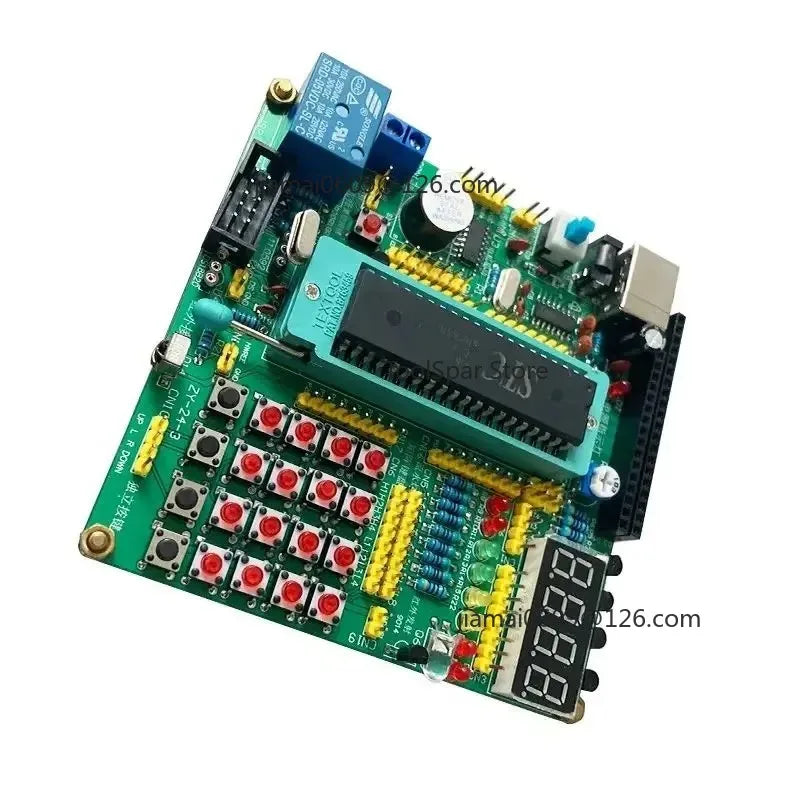 DIY KIT STC89C52 51‑52 MCU Development Board 8051 Microcontroller Learning Experiment Kit