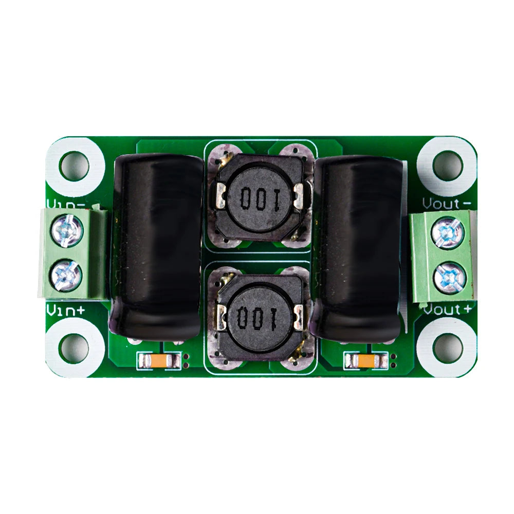 DC Power Filter Board 0-25V/0-50V 2A/3A/4A Class D Power Amplifier Module Interference Suppression Board EMI Suppression