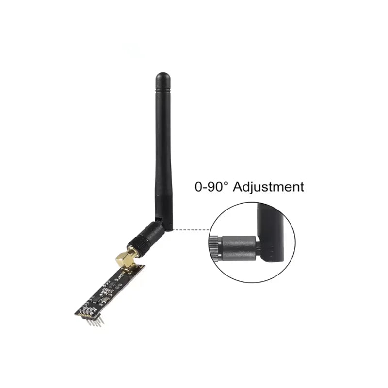 1-10PCS NRF24L01+PA+LNA 2.4G Wireless Module 1100-Meter Long-Distance With Antenna
