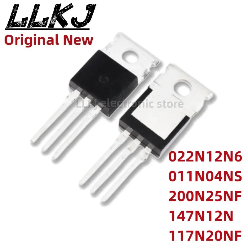 1pcs 022N12N6 IPP022N12NM6 IPP011N04NF2S 011N04NS IPP200N25NFD 200N25NF IPP147N12N3G 147N12N 117N20NF IPP117N20NFD TO220 MOS FET