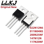 1pcs 022N12N6 IPP022N12NM6 IPP011N04NF2S 011N04NS IPP200N25NFD 200N25NF IPP147N12N3G 147N12N 117N20NF IPP117N20NFD TO220 MOS FET