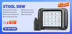 XTOOL D7W Bluetooth Diagnostic Tool All System Automotive Scanner Bi-Directional Control ECU Online Code Built in CAN FD DOIP