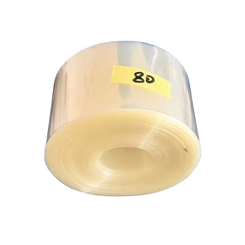1kg Transparent PVC Heat Shrinkable Tube 18650 Battery Shrink Film Insulation Heat Shrinkable Tube 21700 Battery Shrink Film
