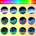 DC5V SK6812 RGBW 4 in 1 Led Strip Similar WS2812B RGBWW Individual Addressable Led Strip 30 60 144Leds/m IP30 65 67
